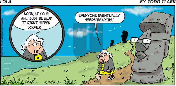 Lola on Sunday September 29, 2013 Comic Strip