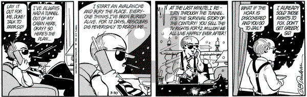 Doonesbury on Tuesday March 30, 1993 Comic Strip