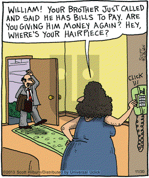 The Argyle Sweater on Saturday November 30, 2013 Comic Strip