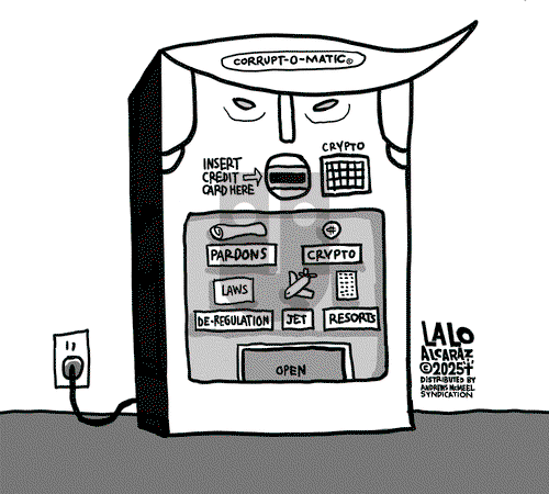 Lalo Alcaraz on Friday May 30, 2025 Comic Strip
