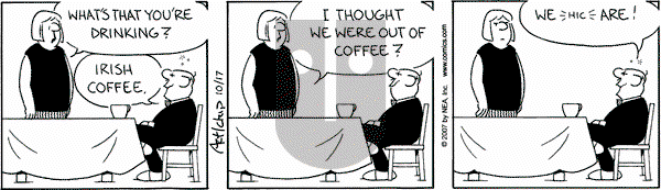 The Born Loser on Wednesday October 17, 2007 Comic Strip