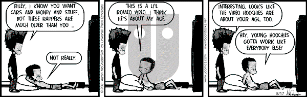The Boondocks on Friday March 20, 2009 Comic Strip