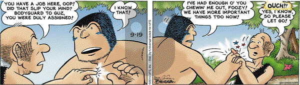 Alley Oop on Saturday September 19, 2015 Comic Strip