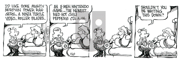The Grizzwells on Tuesday December 20, 1994 Comic Strip
