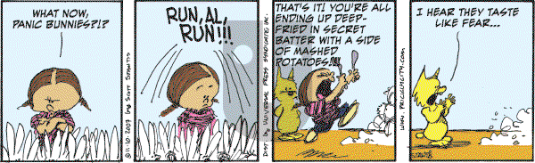 Prickly City on Saturday November 10, 2007 Comic Strip