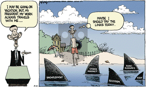 Robert Ariail - Wednesday August 24, 2011 Comic Strip