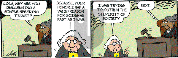 Lola on Friday October 4, 2019 Comic Strip