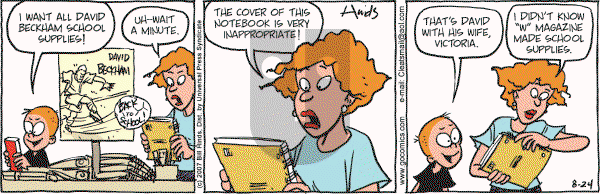Cleats - Friday August 24, 2007 Comic Strip