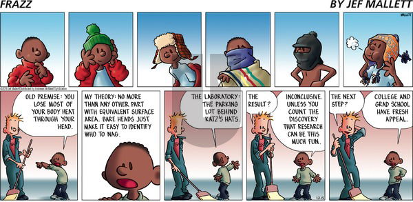 Frazz on Sunday December 15, 2019 Comic Strip