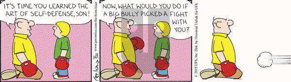 The Born Loser on Monday July 20, 2015 Comic Strip