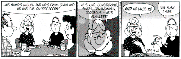 Luann on Tuesday October 12, 1999 Comic Strip
