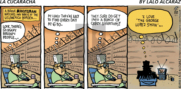La Cucaracha on Sunday June 1, 2008 Comic Strip