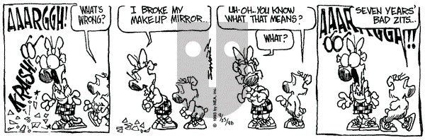 The Grizzwells - Monday September 23, 1996 Comic Strip
