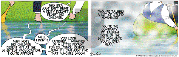 9 Chickweed Lane on Saturday August 20, 2011 Comic Strip