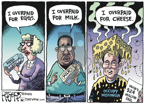 Rob Rogers on Tuesday April 8, 2025 Comic Strip