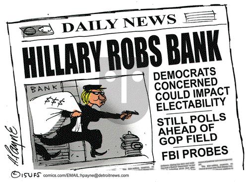 Henry Payne on Tuesday August 25, 2015 Comic Strip