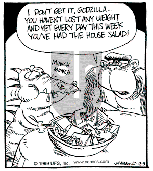 Reality Check on Thursday December 9, 1999 Comic Strip