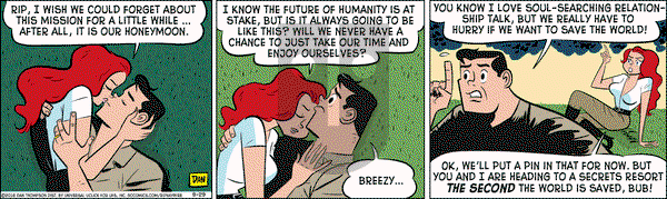 Rip Haywire - Thursday September 29, 2016 Comic Strip