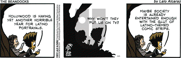 La Cucaracha on Thursday October 5, 2017 Comic Strip