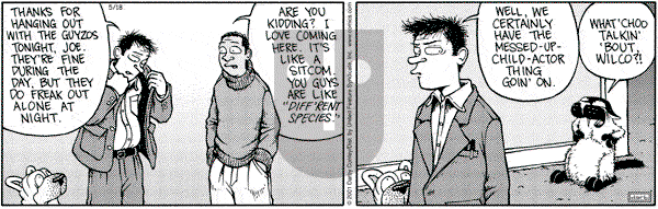 Get Fuzzy on Sunday July 15, 2001 Comic Strip