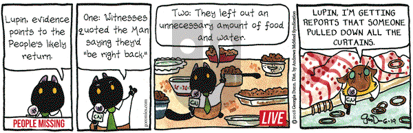 Breaking Cat News on Tuesday June 19, 2018 Comic Strip