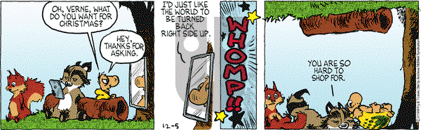Over the Hedge on Thursday December 5, 2019 Comic Strip