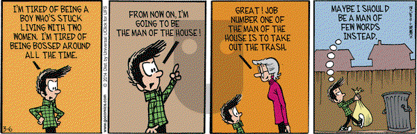 Grand Avenue on Thursday March 6, 2014 Comic Strip