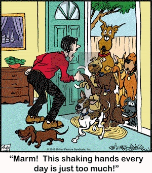 Marmaduke on Monday April 6, 2015 Comic Strip