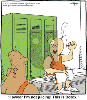 In the Bleachers on Friday May 22, 2020 Comic Strip