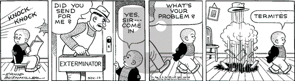 Nancy Classics on Thursday November 12, 2015 Comic Strip