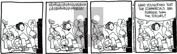 The Buckets on Monday August 11, 2003 Comic Strip