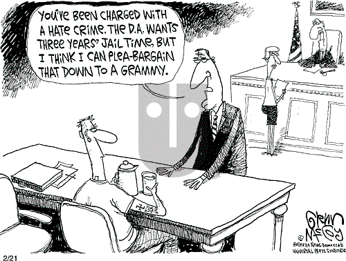 Glenn McCoy on Wednesday May 9, 2001 Comic Strip