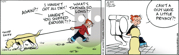 Red and Rover on Friday December 11, 2020 Comic Strip