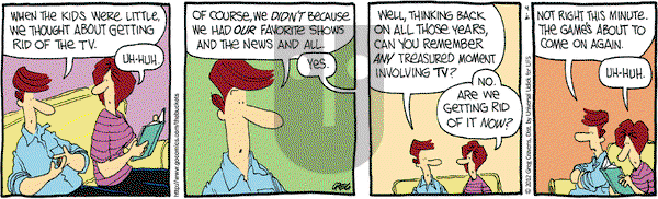 The Buckets on Monday April 2, 2012 Comic Strip