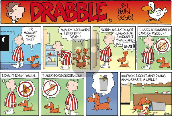 Drabble on Sunday October 15, 2017 Comic Strip