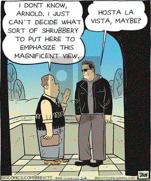 Brevity on Monday January 4, 2016 Comic Strip