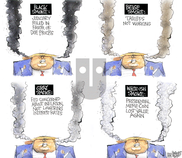 Matt Davies on Thursday May 8, 2025 Comic Strip