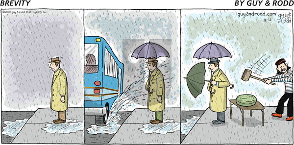 Brevity on Sunday December 16, 2007 Comic Strip