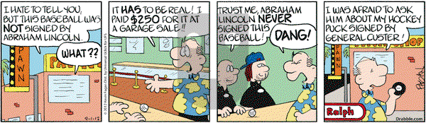 Drabble on Saturday September 1, 2012 Comic Strip