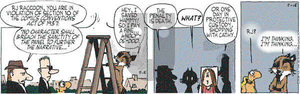 Over the Hedge on Friday May 15, 2009 Comic Strip