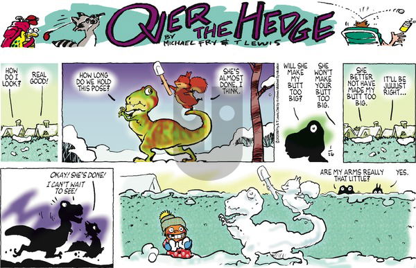 Over the Hedge on Sunday January 26, 2020 Comic Strip