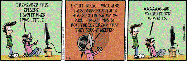 Grand Avenue on Thursday April 16, 2015 Comic Strip