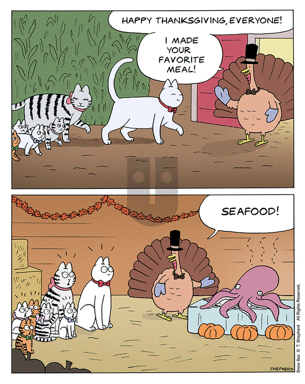 Snow Sez - Thursday November 23, 2023 Comic Strip