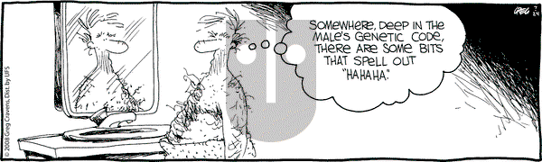 The Buckets on Thursday July 24, 2008 Comic Strip