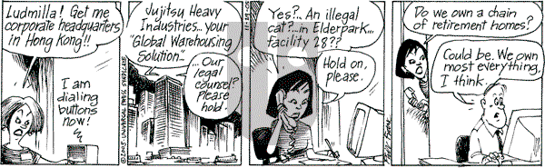 The Elderberries on Monday January 9, 2006 Comic Strip