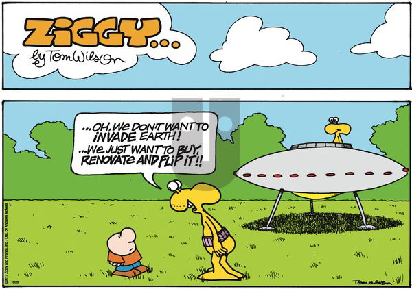 Ziggy on Sunday May 28, 2017 Comic Strip