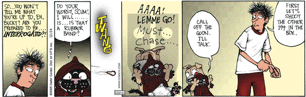 Get Fuzzy on Saturday December 24, 2005 Comic Strip