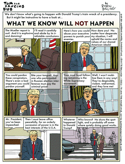 Tom the Dancing Bug on Monday August 21, 2017 Comic Strip