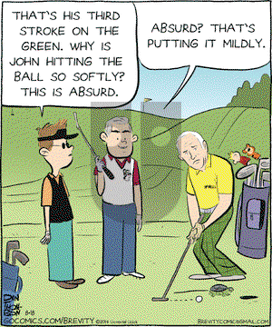 Brevity on Monday August 18, 2014 Comic Strip