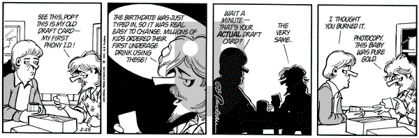 Doonesbury on Tuesday February 25, 1992 Comic Strip